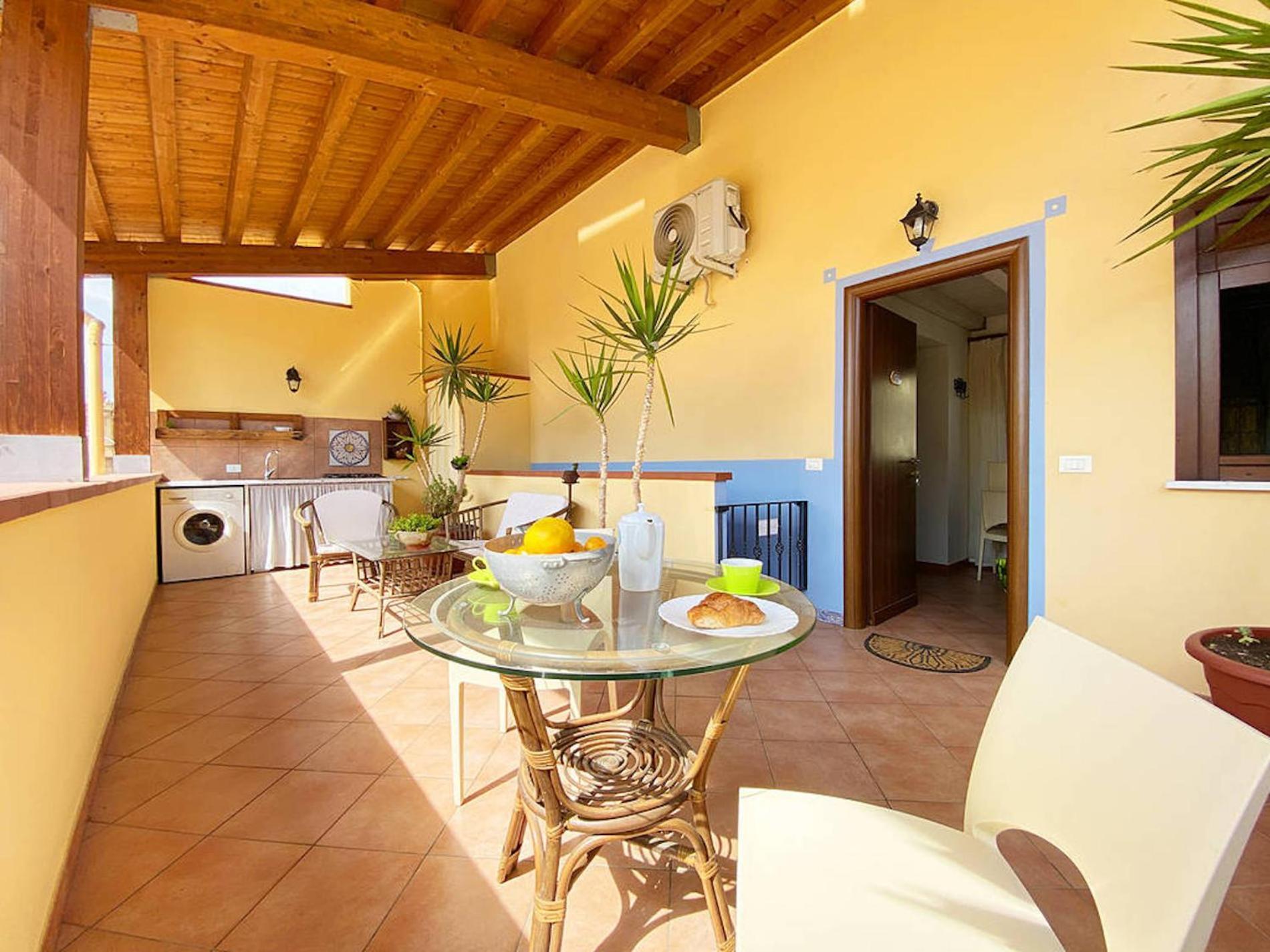 Solemar Sicilia - Casa Maria Appartement Santa Flavia Buitenkant foto