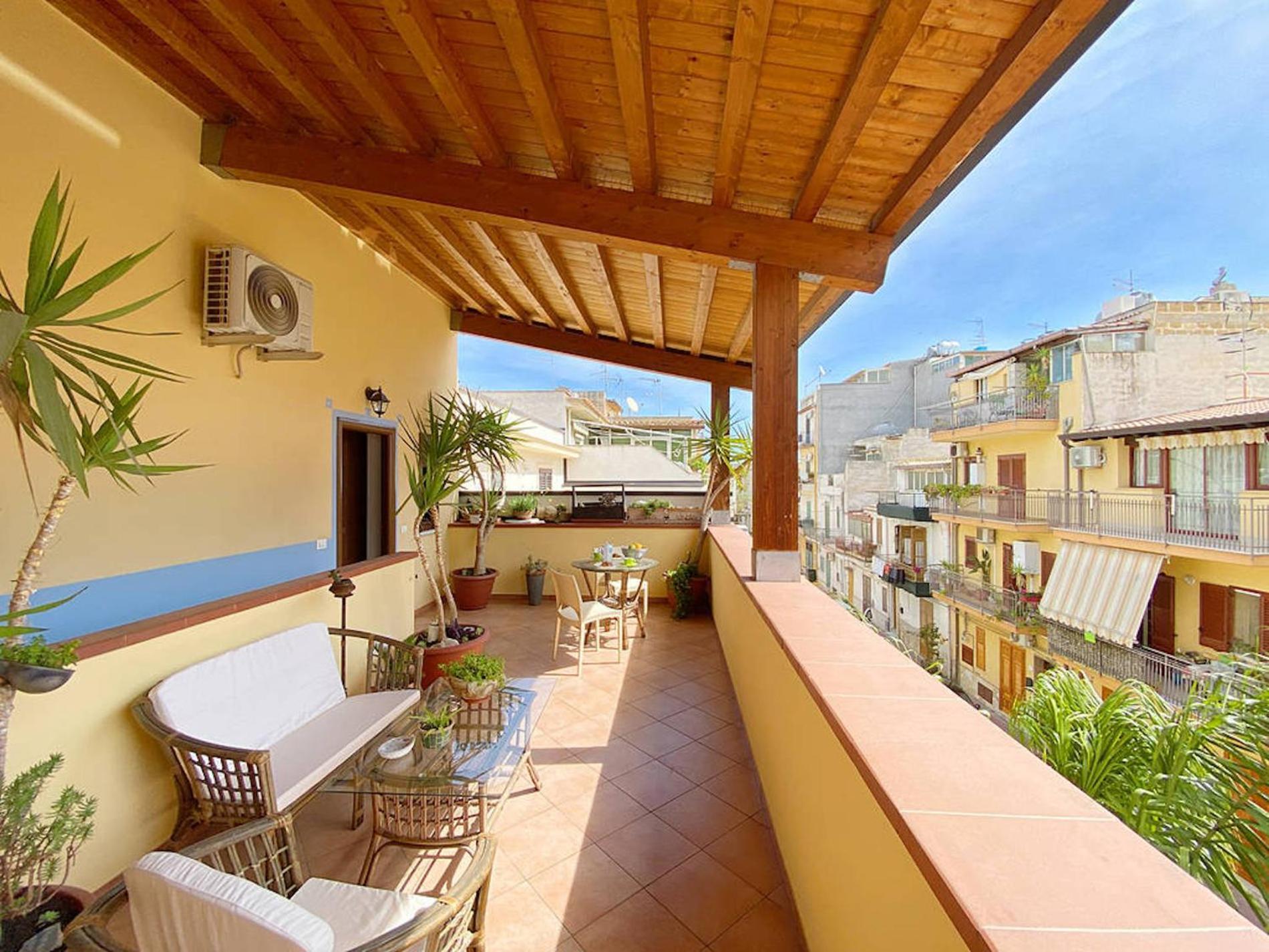 Solemar Sicilia - Casa Maria Appartement Santa Flavia Buitenkant foto